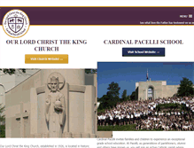 Tablet Screenshot of ourlordchristtheking.org